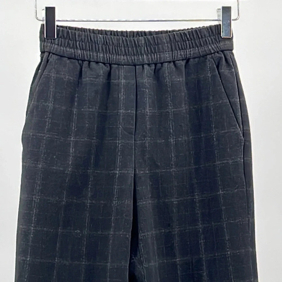 The Group Babaton Aritzia Skyline Windowpane Plaid Pull On Pant - Size 2XS - Picture 4 of 8